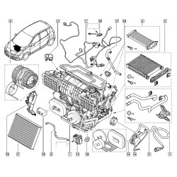 Orjinal Kalorifer Kablo Tesisatı Scenıc Trafıc Iııt1032617W 271500580R Orjinal Kalorifer Kablo Tesisatı Scenıc Trafıc Iııt1032617W 271500580R