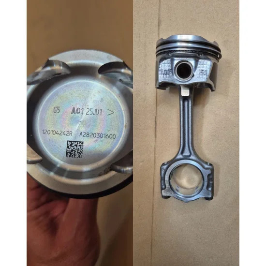 Orjinal Piston Kolu + Piston 76Mm Std Megane Iv Talısman 1.5 K9K 120A15003R Orjinal Piston Kolu + Piston 76Mm Std Megane Iv Talısman 1.5 K9K 120A15003R yedek parça