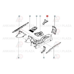 Orjinal Vıtes Kol Körügü Çerçevelı Megane Iv 363150687R Orjinal Vıtes Kol Körügü Çerçevelı Megane Iv 363150687R