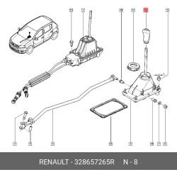Orjinal Vites Kolu Topuzu Lodgy 328657265R Orjinal Vites Kolu Topuzu Lodgy 328657265R