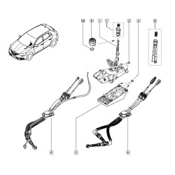 Orjinal Vites Kumanda Kolu Megane Iv 341043728R Orjinal Vites Kumanda Kolu Megane Iv 341043728R
