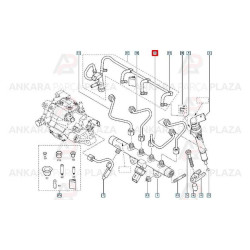 Orjinal Yakıt Hortumu K9K Laguna Iıı 8200609708