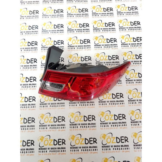 Clio 4 - IV Stop Lambası Sağ Dış 265502631R - 265509846R Clio 4 - IV Stop Lambası Sağ Dış 265502631R - 265509846R yedek parça