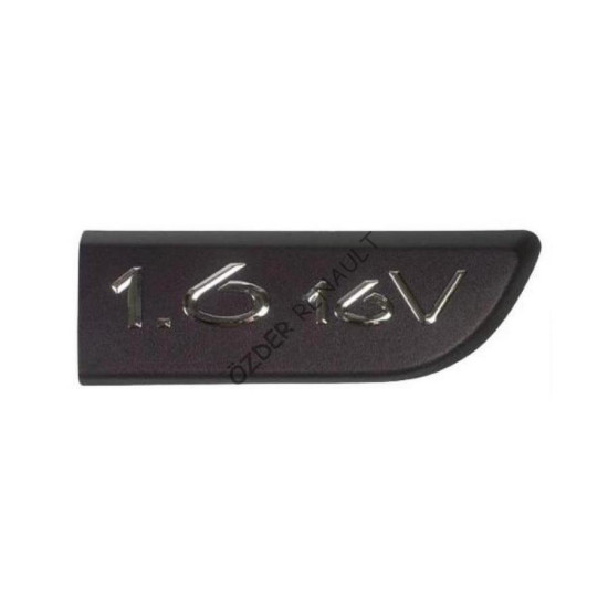 Megane 2 - II Ön Kapı Çıtası Bandı Yazısı Sağ Siyah Monogram 8200209148 yedek parça
