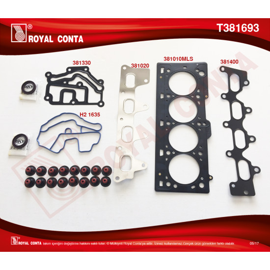 Renault ROYAL Takim Conta Ust 7701471886 CLIO MEGANE SCENIC Renault ROYAL Takim Conta Ust 7701471886 CLIO MEGANE SCENIC yedek parça