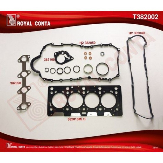 Renault ROYAL Takim Conta Ust 7701477501 MEGANE CLIO FLUENCE yedek parça