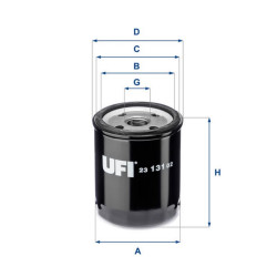 Bmw UFI Yag Filtresi 11421258039 E21 E30 Bmw UFI Yag Filtresi 11421258039 E21 E30