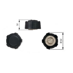 Dacia VERNET Radyator Yedek Su Depo Kapagi 8200048024 MEGANE II III