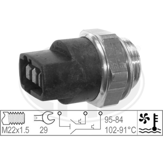 Volvo VALEO Fan Müsürü 34512160 VOLVO 440 460 480 yedek parça