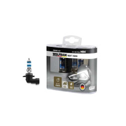 WOLFRAM Wolfram Night Vision HB4 Ampul 12V 51W P22d Set 3900K +20% Beyaz Işık 29006NVWOL WOLFRAM Wolfram Night Vision HB4 Ampul 12V 51W P22d Set 3900K +20% Beyaz Işık 29006NVWOL