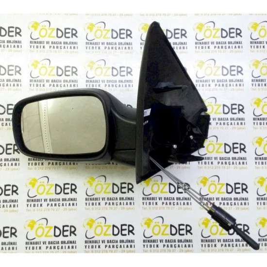 Megane 2 - II Dış Ayna Komple Sol Mekanik 7701054685 yedek parça