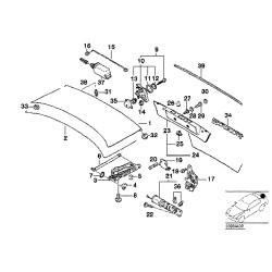 Bmw Bagaj Menteşesi E38 96=> L 41628221197