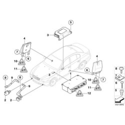 Bmw Airbag Beyni E60 65776975682