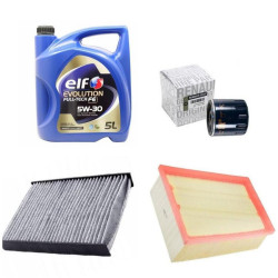 Megane 3 - III Yağ Bakım Seti ( Yağ Filtresi+Hava Filtresi+Polen Filtresi+5/30 5lt Partiküllü Elf) 8200768927 - 8200820859 - 272774936R Megane 3 - III Yağ Bakım Seti ( Yağ Filtresi+Hava Filtresi+Polen Filtresi+5/30 5lt Partiküllü Elf) 8200768927 - 8200820859 - 272774936R