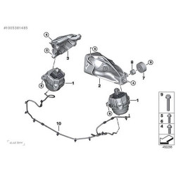 Bmw Motor Kulağı Sağ G20 22117581618